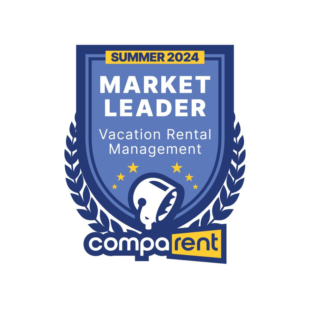 Summer 2024. Market Leader. Vacation Rental Management. Comparent award logo. Learn more.